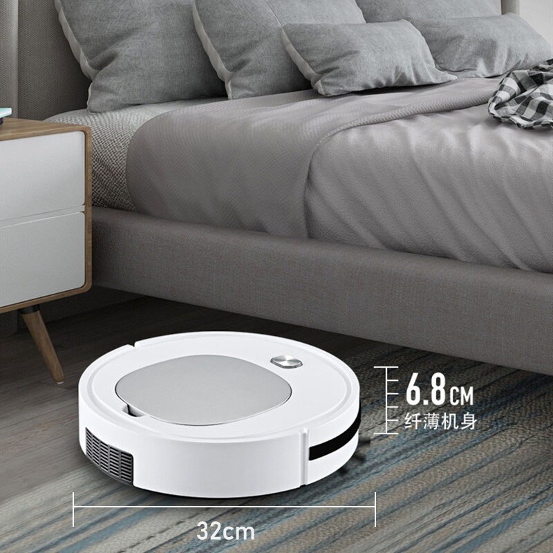 Robot Vacuum Cleaner Home Smart Silent Fully Automatic Mopping Ultra-thin USB Charging Vacuum Cleaner