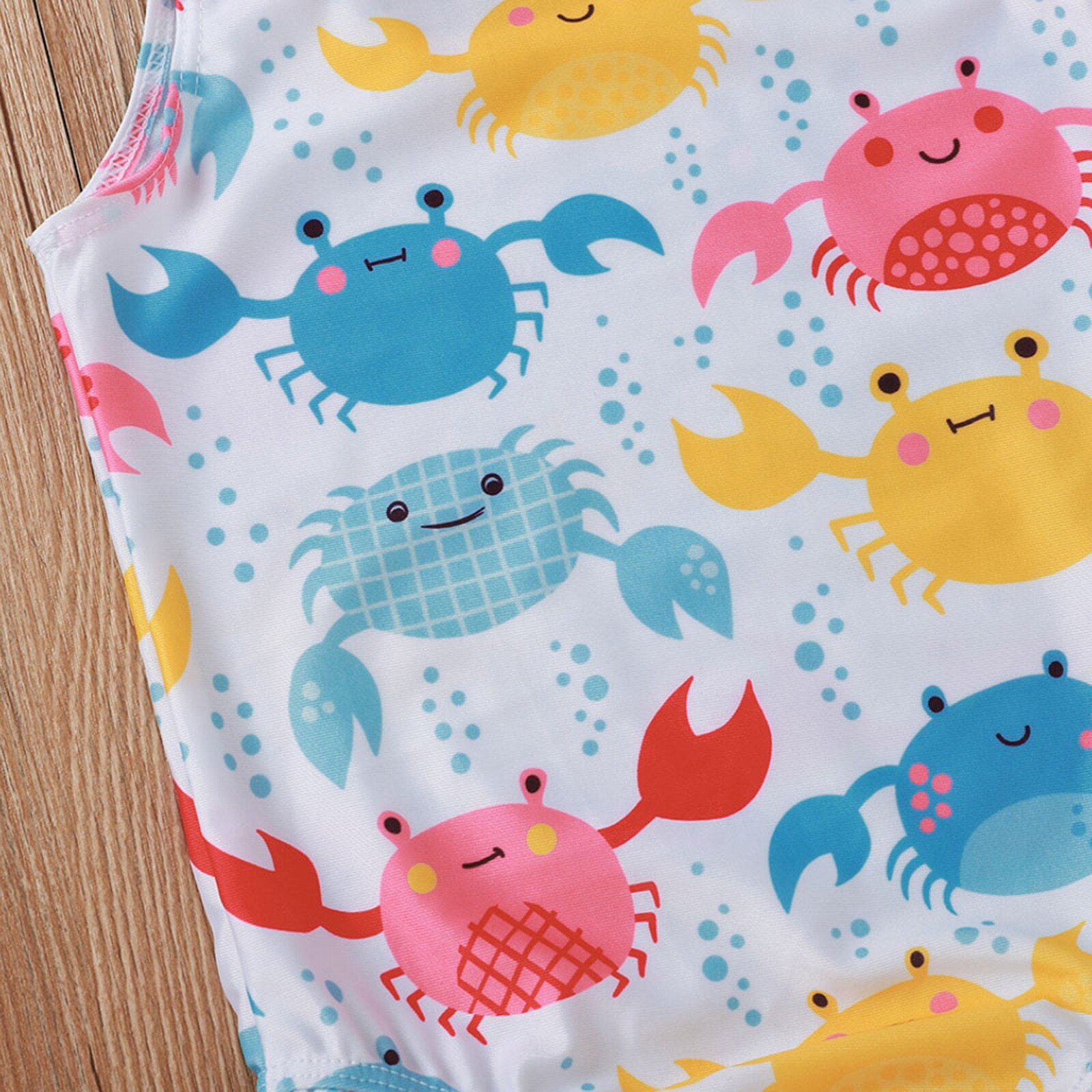 Kids Swimsuit Toddler Kid Baby Girl Cartoon Print Bikini One-Piece Swimwear Swimsuit Beachwear ropa de baño niña