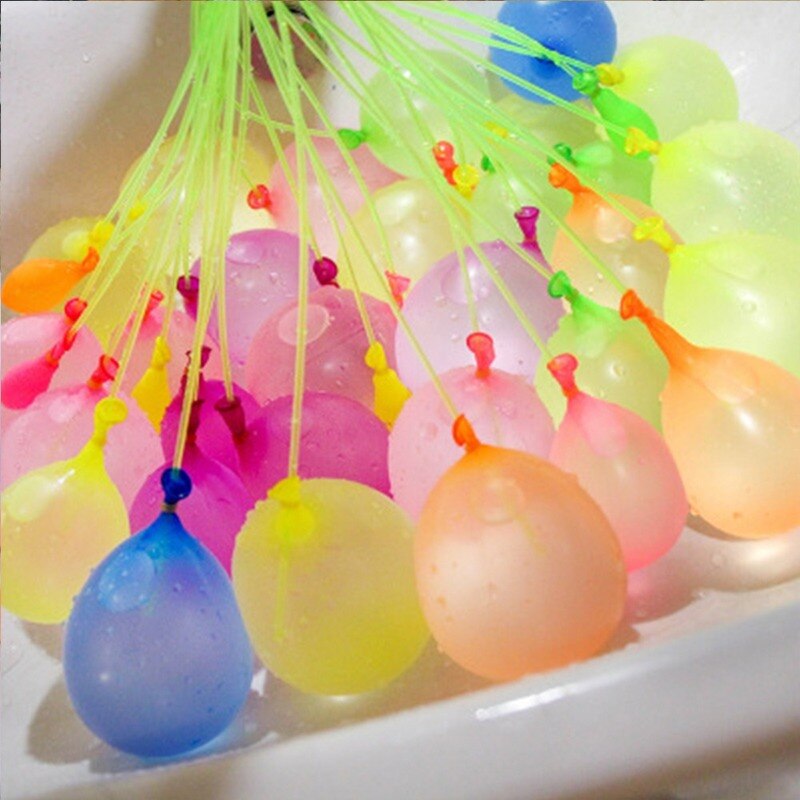 111Pcs Water Bommen Magic Ballon Kids Water Games Zomer Beach Ball Party Kinderen Speelgoed Quick Fill Ballonnen Multicolor