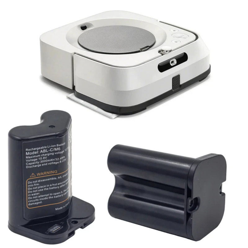 Akumulator litowo-jonowy 10,8 V 3000 mAh do iRobot Braava Jet M6 Ultimate Robot Mop model ABL-C/M6 Dropshipping