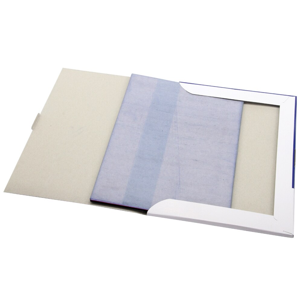 16k 97 ark blå farve 3 røde dobbeltsidet karbonpapir 255 x 185mm kontor regnskab kopi papir fil regninger dokument kvittering 9375
