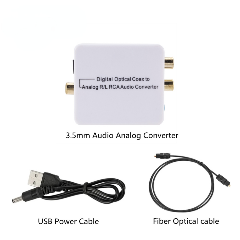 Digitale Audio Analoog Converter Glasvezel Coaxial... – Grandado