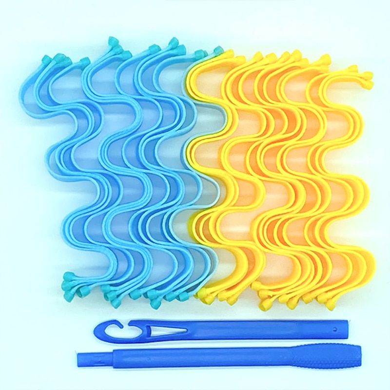 30Cm/50Cm Haar Rollen Duurzaam Spiraal Kapsel Roller Sticks Diy Slak Vorm Haar Curler Wave Haar Styler