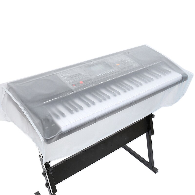 61 Key Keyboards Cover Electronic Organ Digital Piano Dust Cover Transparent Grind Arenaceous Waterproof Protect Bag: Default Title