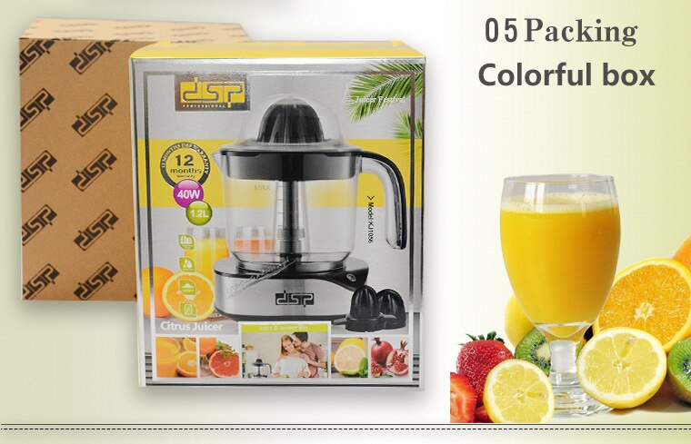 Hjem elektrisk appelsinjuice trykk presse sitron appelsinjuice