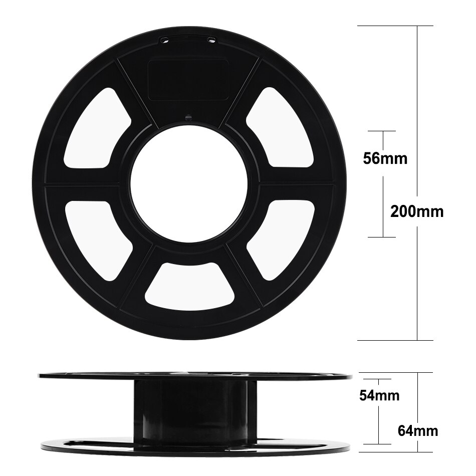 PLA Trasporto Veloce 1kg 1.75 millimetri 3D Stampante Filamento Tolleranza di +/-0.02 millimetri Eco-Friendly Materiale di Stampa Per FAI DA TE E La Creazione di