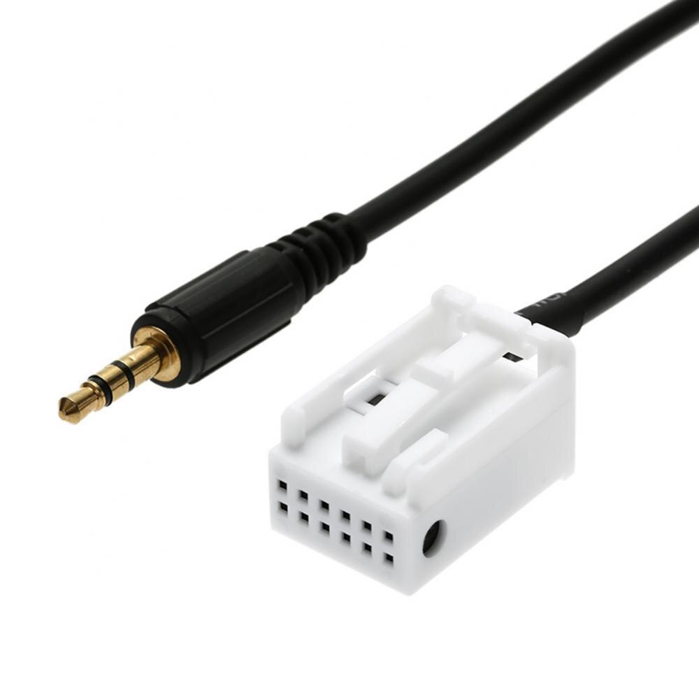 Universal de 3,5mm Aux del coche Cable de Audio estéreo para Peugeot Citroen C2 C3 C4 C5 C6