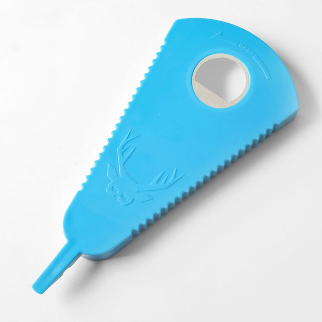 Can Opener Bottle Cap Fast Lid Opener Bottle Opener Japanese Rotating Multi-purpose Bottle Opener Kitchen Gadgets Wine Opener: Blue