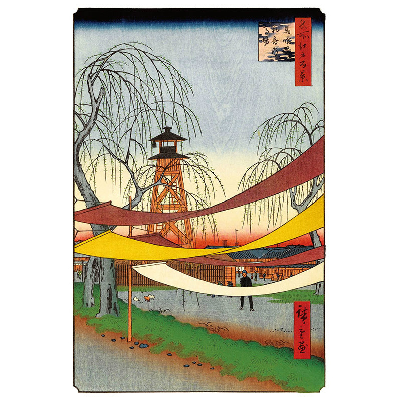 112 Pcs/set Ukiyo-e Art Postcard By Hiroshige Utagawa Ukiyoe Vintage Postcards Set Greeting Card 153 x110mm