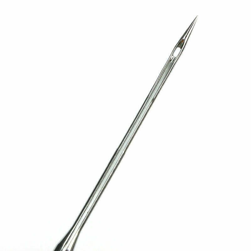 50 Pieces/Set Silver Sewing Machine Needles Assorted Home Sewing Machine Needles 11/75 12/80 14/90 16/100 18/110 Sewing Needles