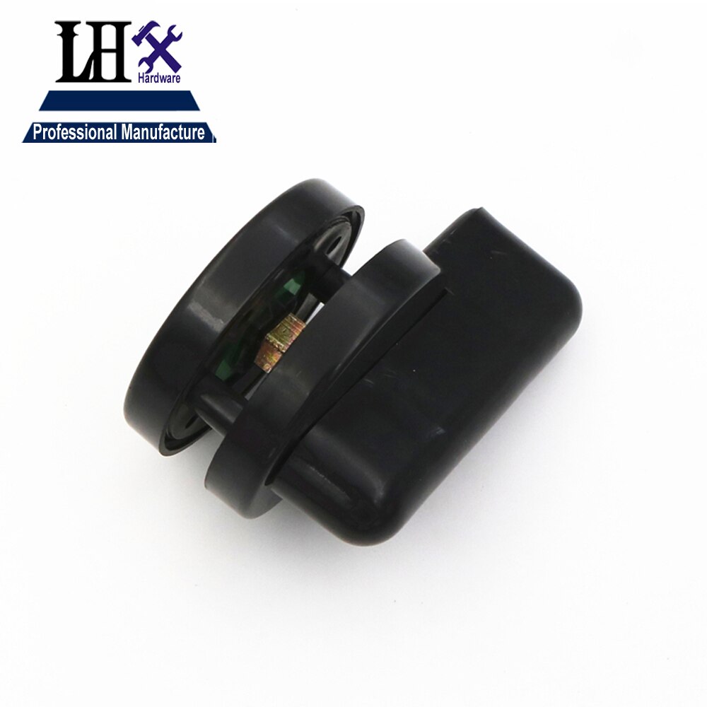 WC Toilet Door Lock Plastic Black Color with Green or Red Tips Public Place Accessory DIY b