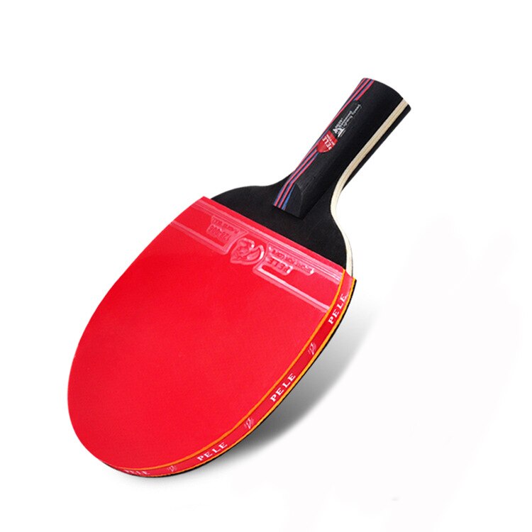 Carbon Fiber Table Tennis Racket Blade Rubber With Double Face Pimples-in Ping Pong Rackets High With Bag