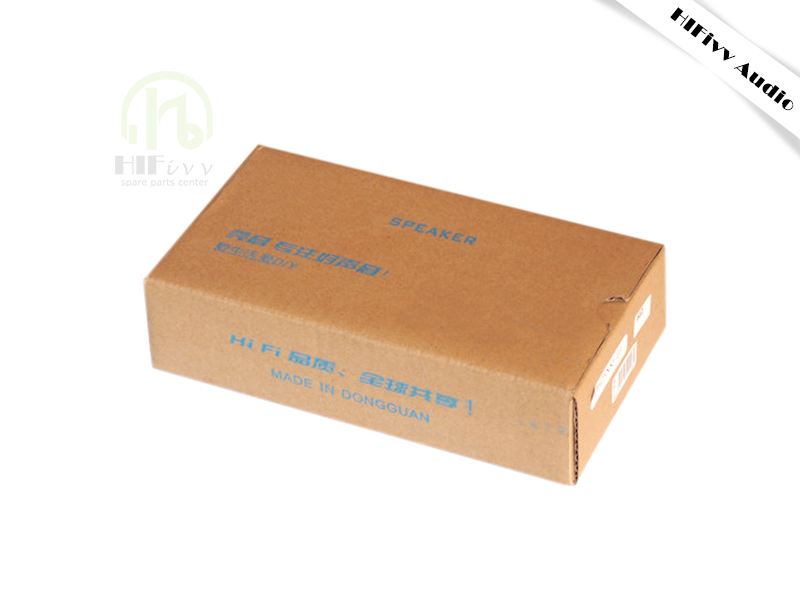 Hifivv audio 2 stks 3 inch Full Range Speaker hoge papier kegel 3 inch speaker Aluminium bullet Casting Aluminium Mand 6/8ohm 15 w