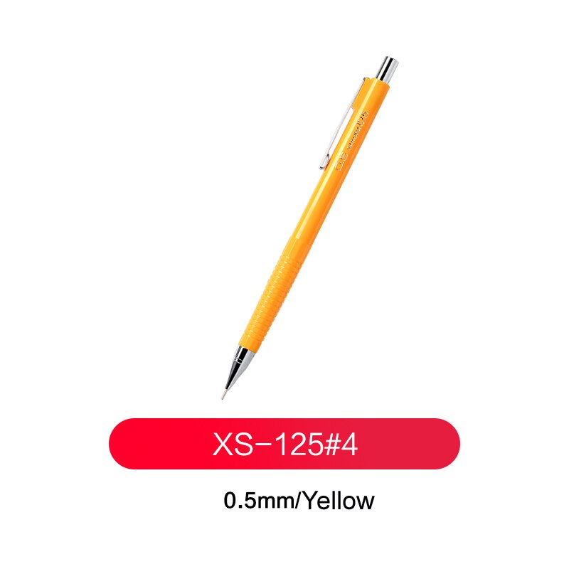 SAKURA XS-125 Mechanical Pencils 0.3mm 0.5mm Anti-break Drawing Sketching Writing Pencils: 0.5mm Yellow