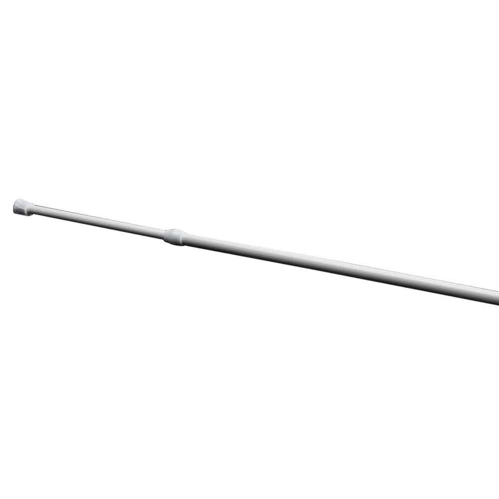 Bathroom Hanging Adjustable 55-90cm Round Spring Net Shower Curtain Rod Voile Extendable Tension Telescopic Pole Loaded Hanger