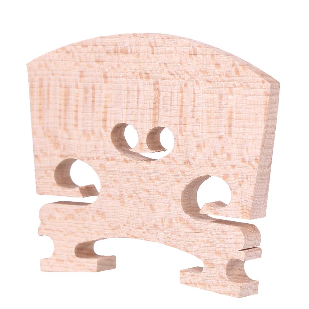 Optional Sizes Durable Violin Bridge Violin Bridges Fiddle Maple Wood for 4/4-3/4 Size Instrument Accessories Violin Strings: 	4  4