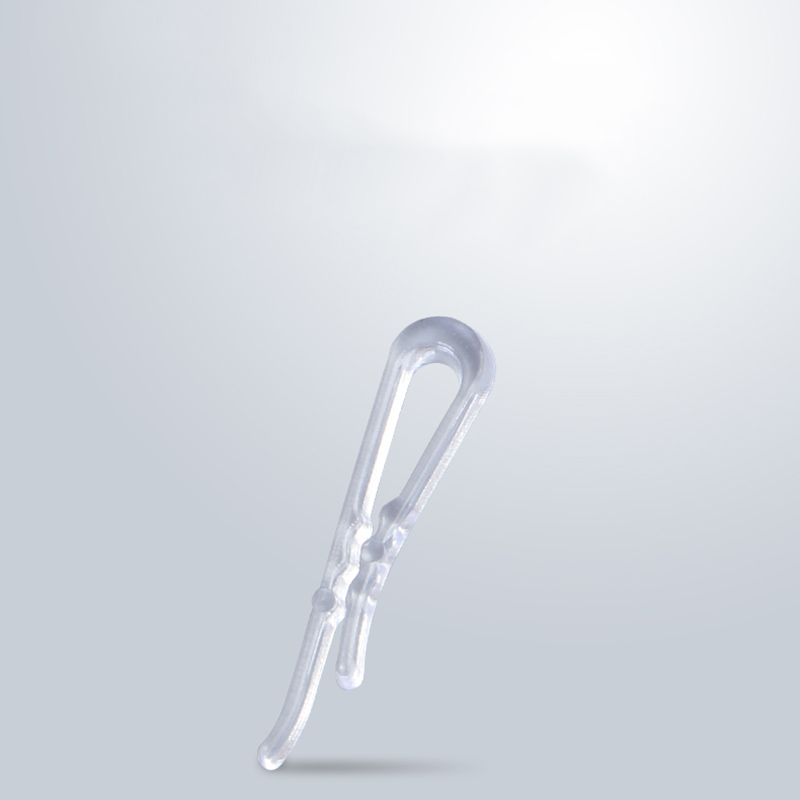 1000 pezzi di plastica trasparente clip trasparente calze multifunzione clip di stoffa molletta dentata per camicia reggiseno scontrino calzino pantaloni