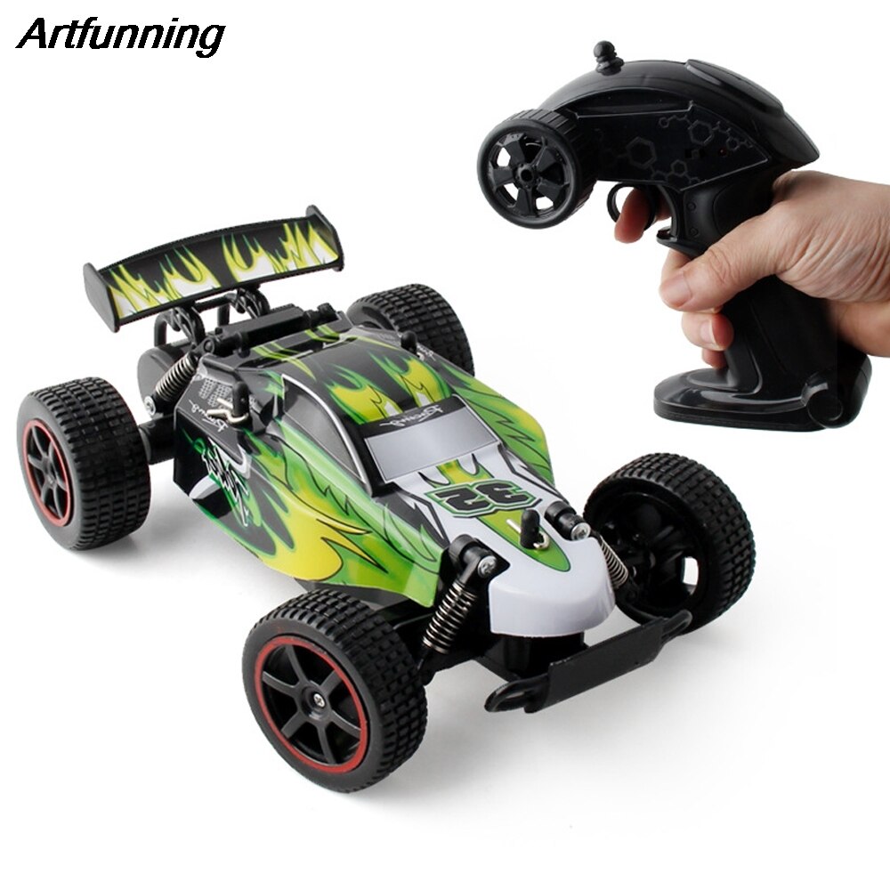 2.4 G remote control car 1:18 charging high-speed cross-country climbing remote control car toy car model at a high speed