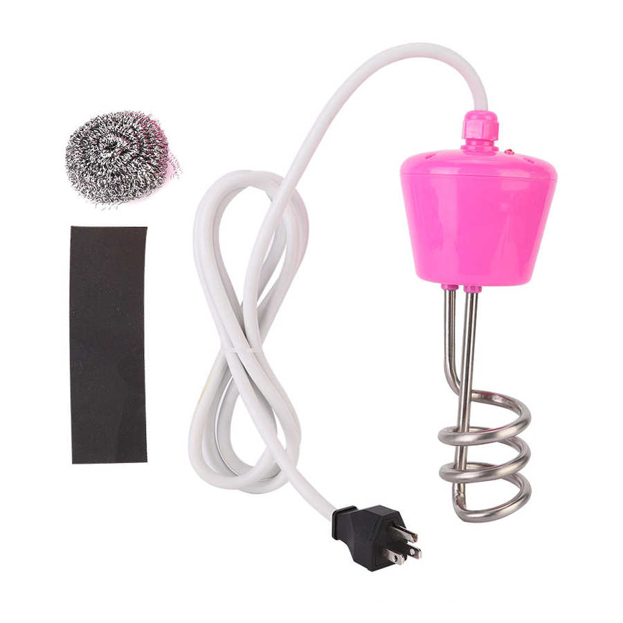 AC 110V 1500W Floating Water Heater Immersion Elements Boiler For Bath Tube Uniform Heat Dissipation