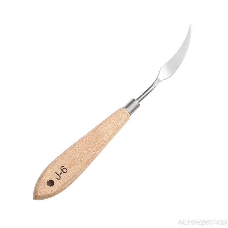 10pcs Stainless Steel Palette Scraper Paint Knives Blade for Artist Oil Acrylic Painting N20 20
