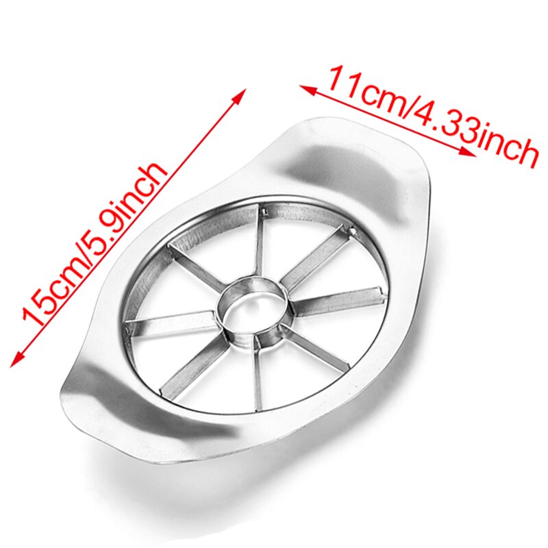 8/12- bladige roestvrijstalen appelboor, dunschiller, fruit- en groentegereedschap, appelsnijder, perensnijder, fruitrasp, keukengadgets