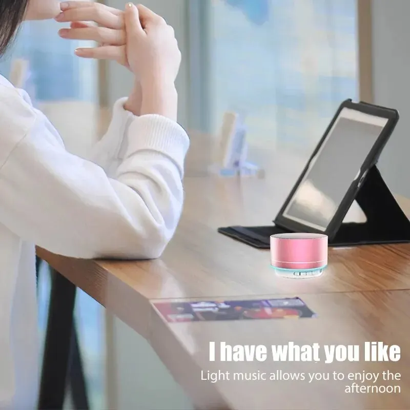 Draagbare Draadloze Basluidspreker Audio, Mini Auto Kleine Luidspreker Extra Fm Tf Usb Plug-In Kaart Buiten Draagbare Kleine Luidspreker