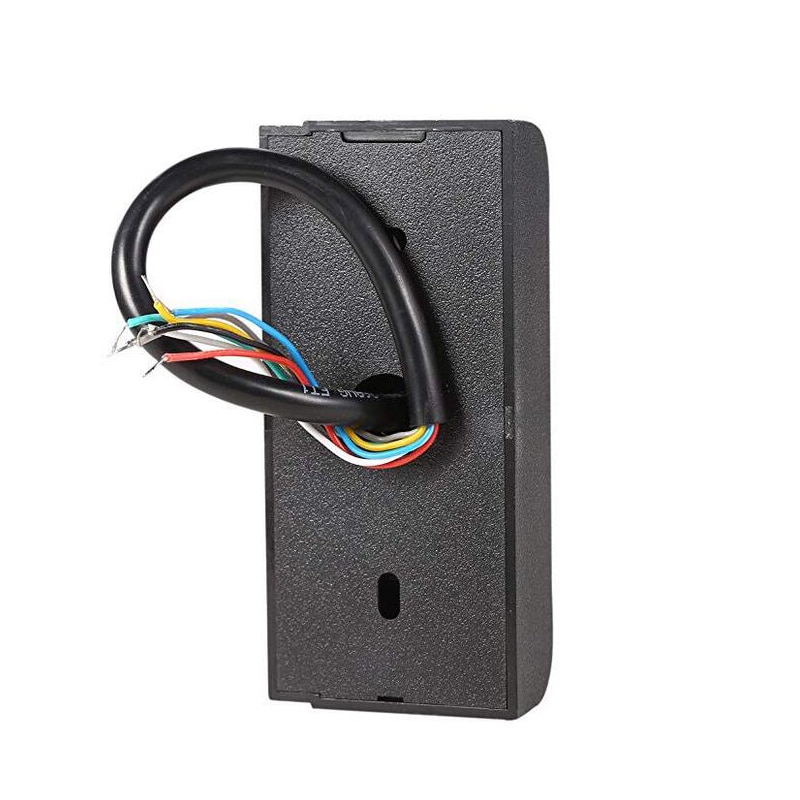 FCC certified black readers 125khz 13.56 mhz wiegand waterproof outdoor rfid reader