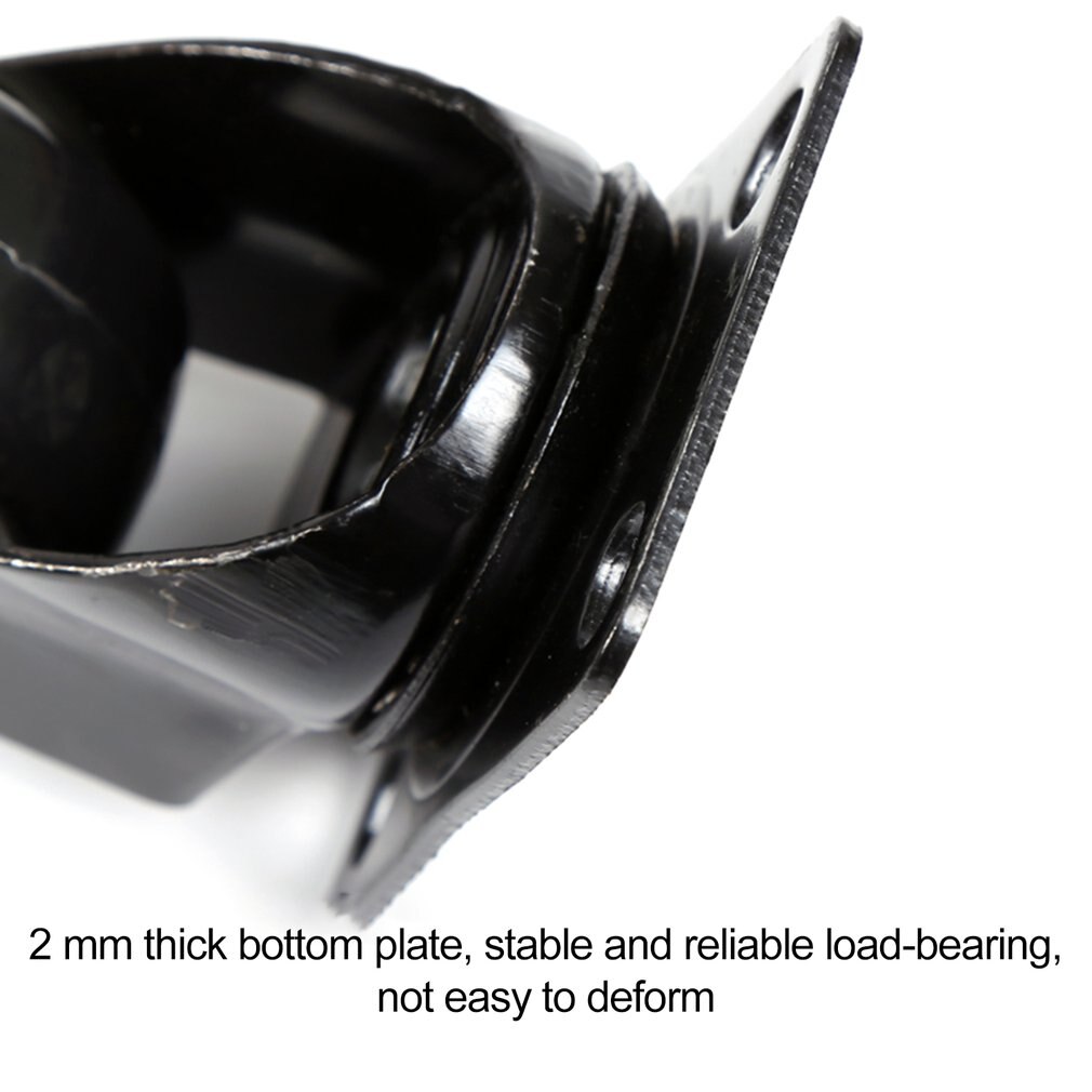 4pcs 1.5in Furniture Swivel Casters Universal Wheel Brake Plate Swivel Casters Soft Rubber Roller Trolley Chair Accessory