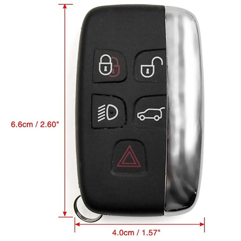 Remote Key Fob 315MHz/43Hz for Land Rover LR2 LR4,Range Rover Evoque Sport KOBJTF10A