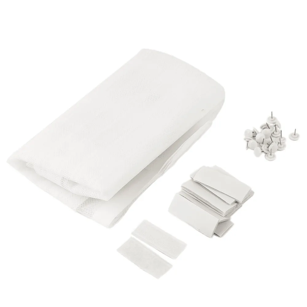 4 farger 5 størrelser magnetisk myggnett sommer anti-insekt flue dørgardiner netting automatisk lukkende dørskjerm kjøkkenklistremerke gardin