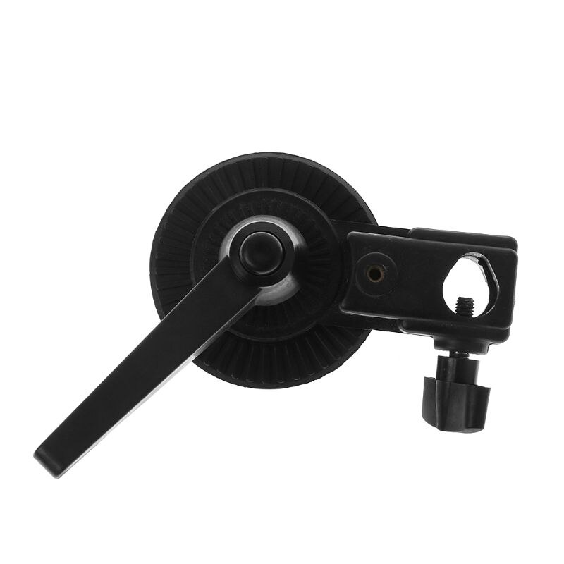 Grip Head Clamp Mount - Swivel Head Angle - 105mm Total Length - ABS Plastic - for Boom Arm Support