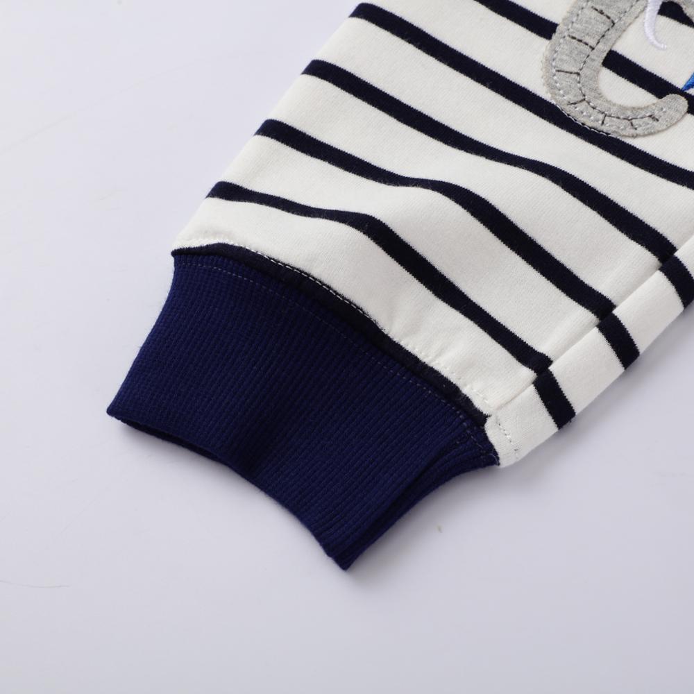 Pantaloni per ragazzi primavera autunno 2021 pantaloni in cotone per bambini Leggings Appriqued a strisce adorabili abbigliamento di marca per ragazzi di moda