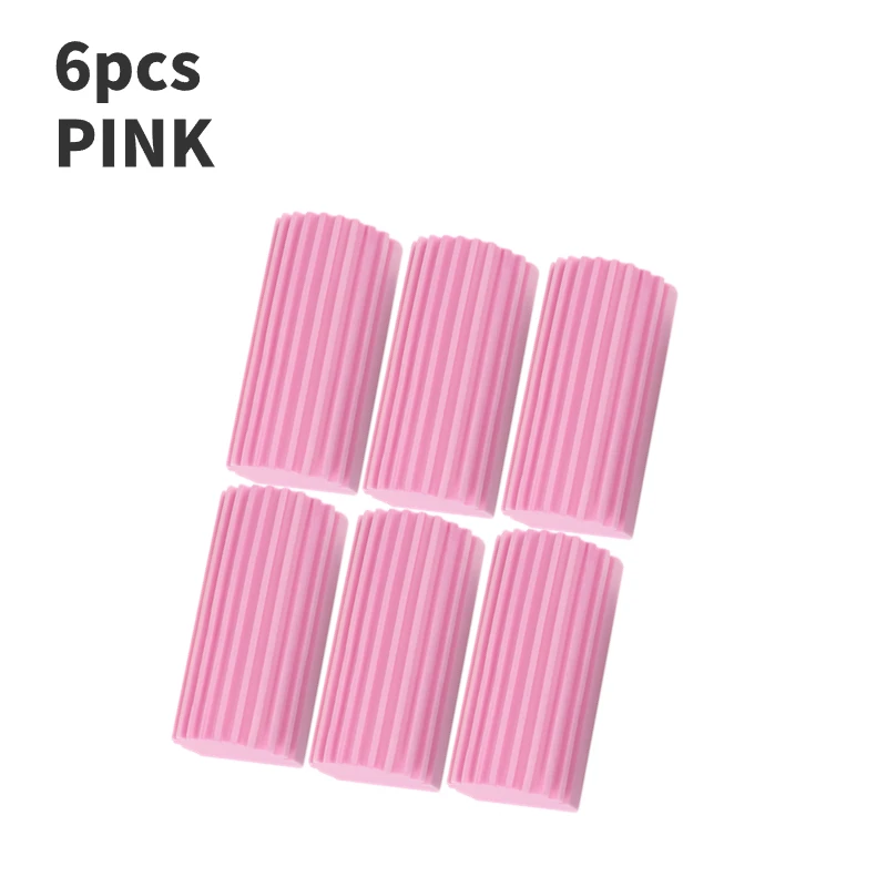 Esponjas de limpieza de polvo, esponja Pva, esponja de limpieza con absorción de agua, esponjas de limpieza para el hogar y el coche, algodón de fricción, 1/3/6 Uds.: Naranja