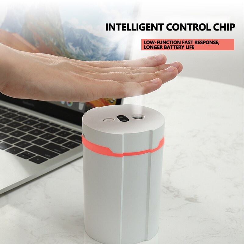 Clever luftbefeuchter Sterilisator Automatische sprühen Tragbare zerstäuber USB Ladung Clever Sensor sprühen Alkohol desinfektion von hände