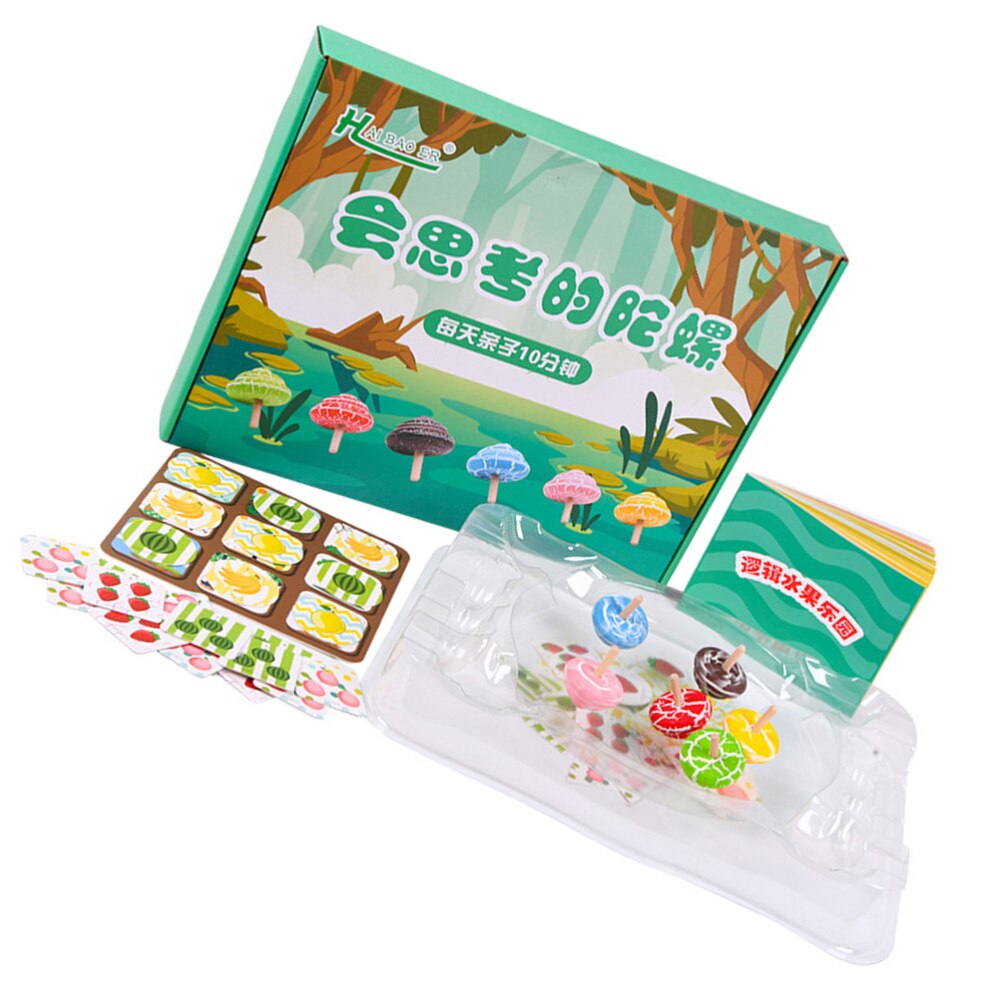 1Pc Spinning Top Speelgoed Rotatie Gyro Speelgoed Houten Peg-Top Recreatie Speelbal Voor Kids Familie