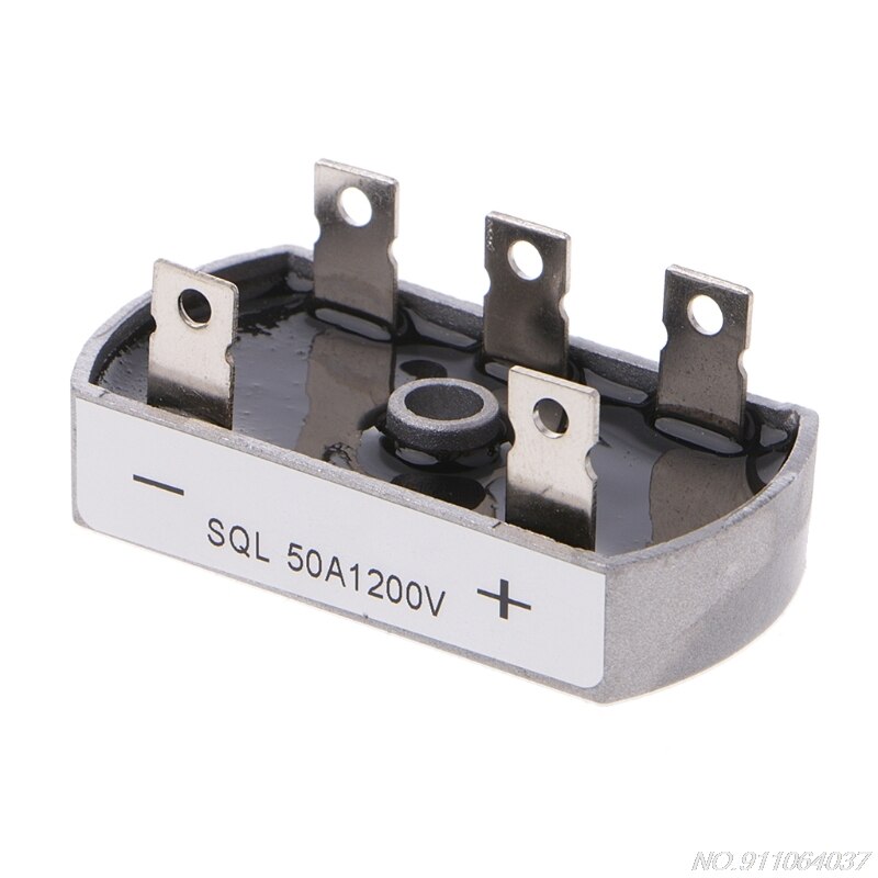 50A 1200V Aluminum Metal Case 3 Phase Diode Bridge Rectifier 50Amp SQL50A Module N23 20