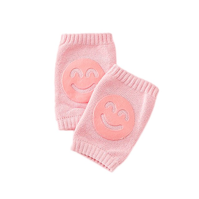 Coudières/genouillères antidérapantes pour enfant, pour garçon ou fille, accessoires de protection des coudes et des genoux pour bébé et nourrissons unisexe, avec une forme de sourire, pour la sécurité, chauffe-jambes: fense