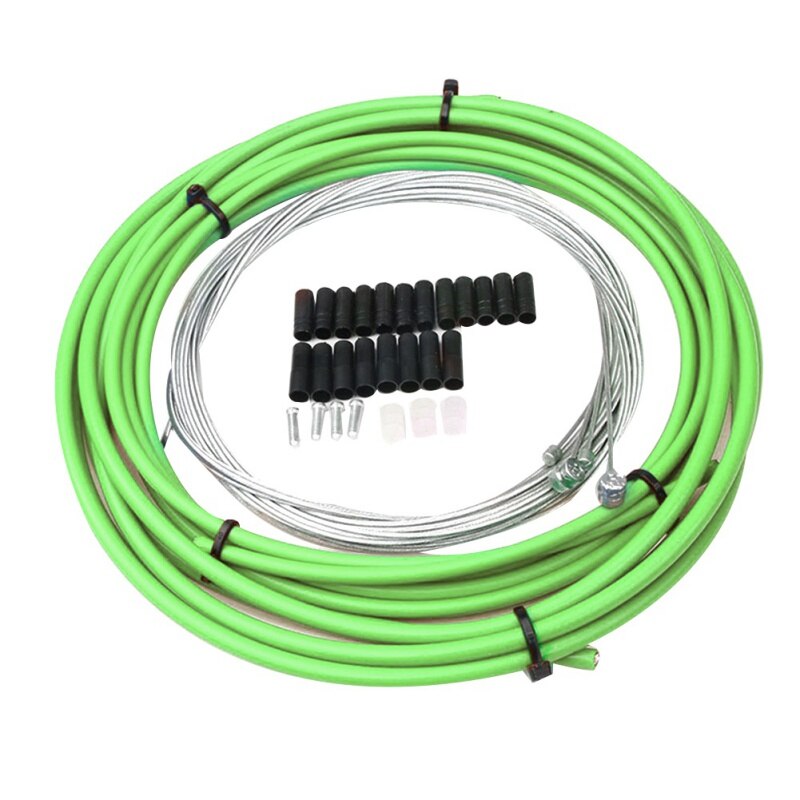 Mountain Road Bike Bicycle Brake Cable Gear Front Rear Brake Shift Set Tube Kits Inner Outer Cycling Accessories