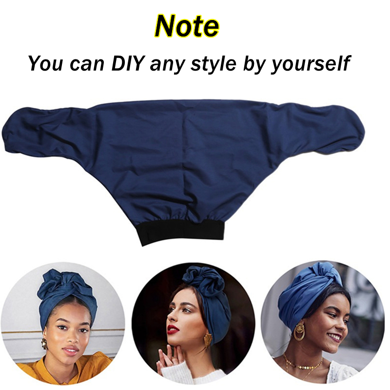 Gorro turbante Vintage francés, Bandana femenina a la , diadema para mujer, gorro para cubrir el cabello, envolturas para la cabeza para mujer, pañuelo musulmán para la cabeza