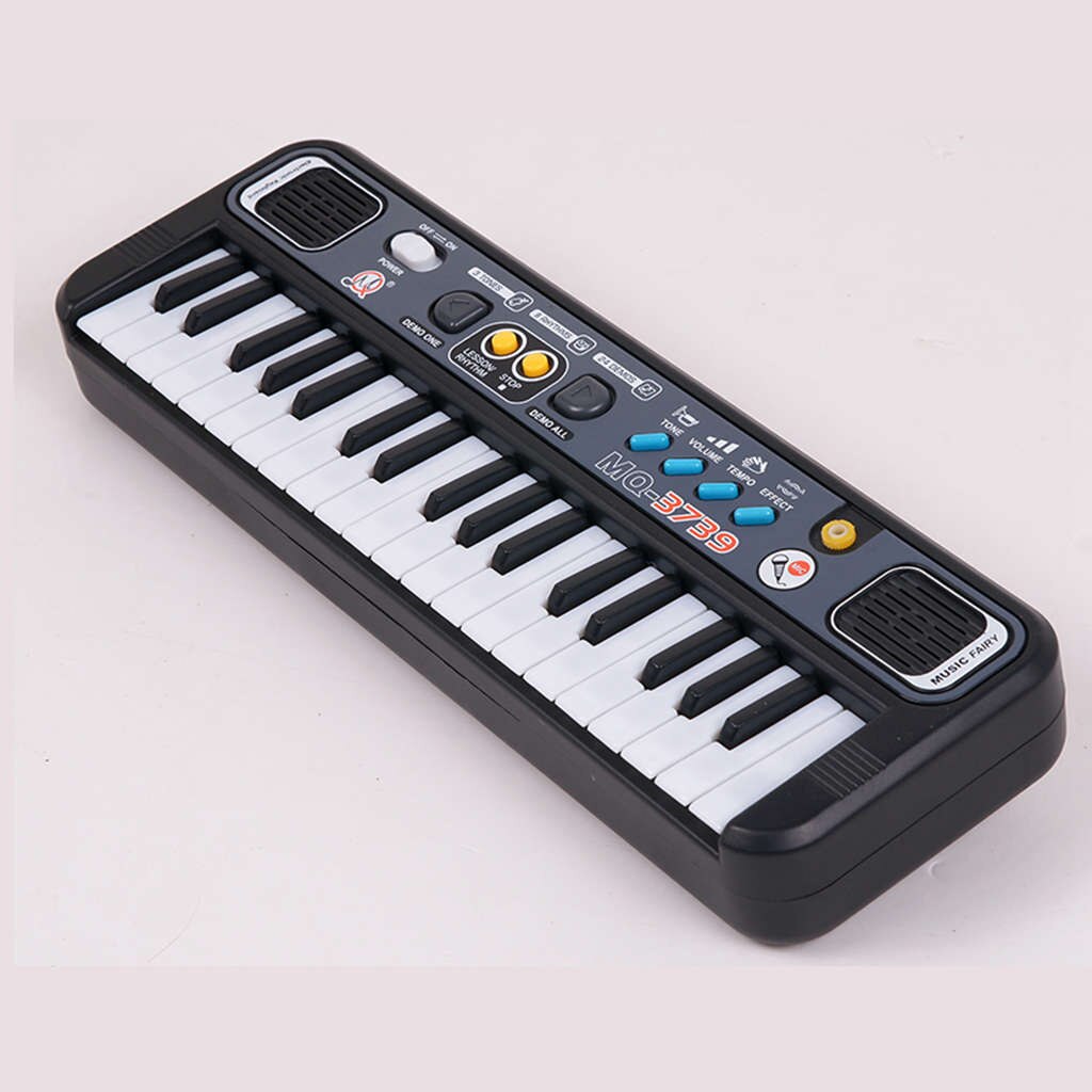 Piano Multifunctional Mini Electronic Piano With Microphone Abs Children Portable 37 Keys Digital Music Electone Keyboard