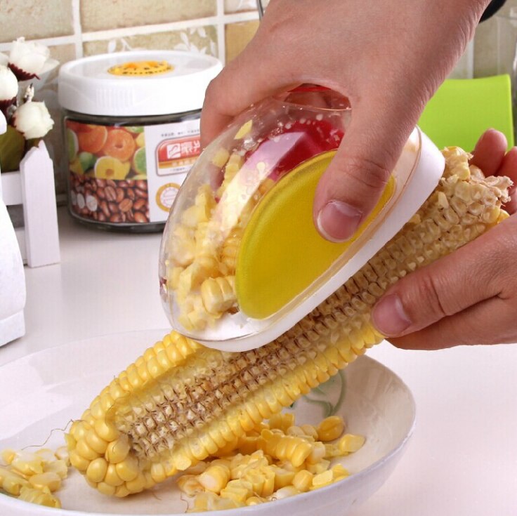 Useful Corn Stripper cutter Corn shaver Peeler Cooking tools Kitchen Cob Remover