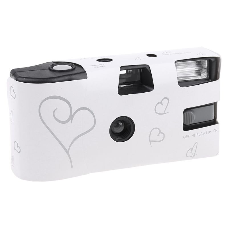 36 Photos Disposable Film Camera Flash Power Single Use Once Take Pictures Tool Party Wedding Souvenirs