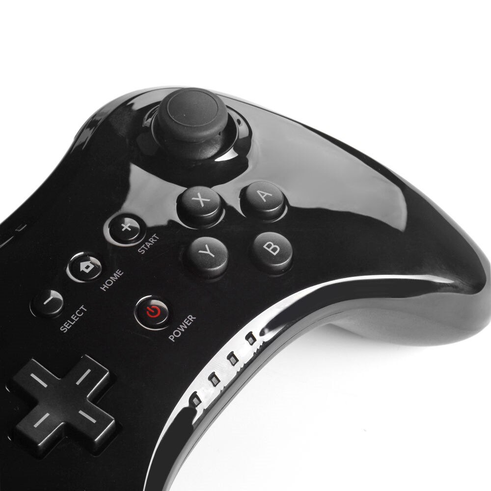 Classic U Pro Gamepad Bluetooth Wireless Remote Controller Dual Analog USB Gaming Joystick For Nintendo Wii For U Pro Game