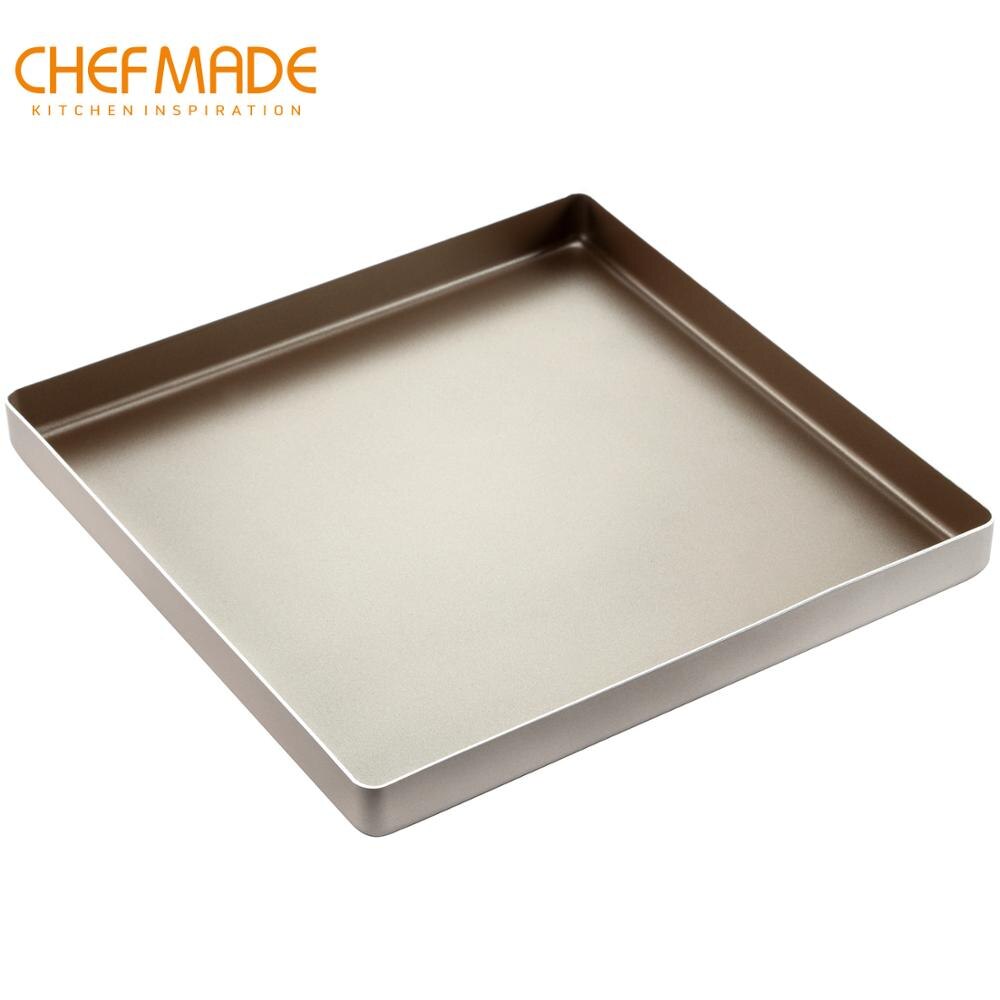 CHEFMADE 11-Inch Square Cake Pan, Non-Stick Deep Dish Bakeware Baking Accessories Panela Antiaderente Tools: Default Title