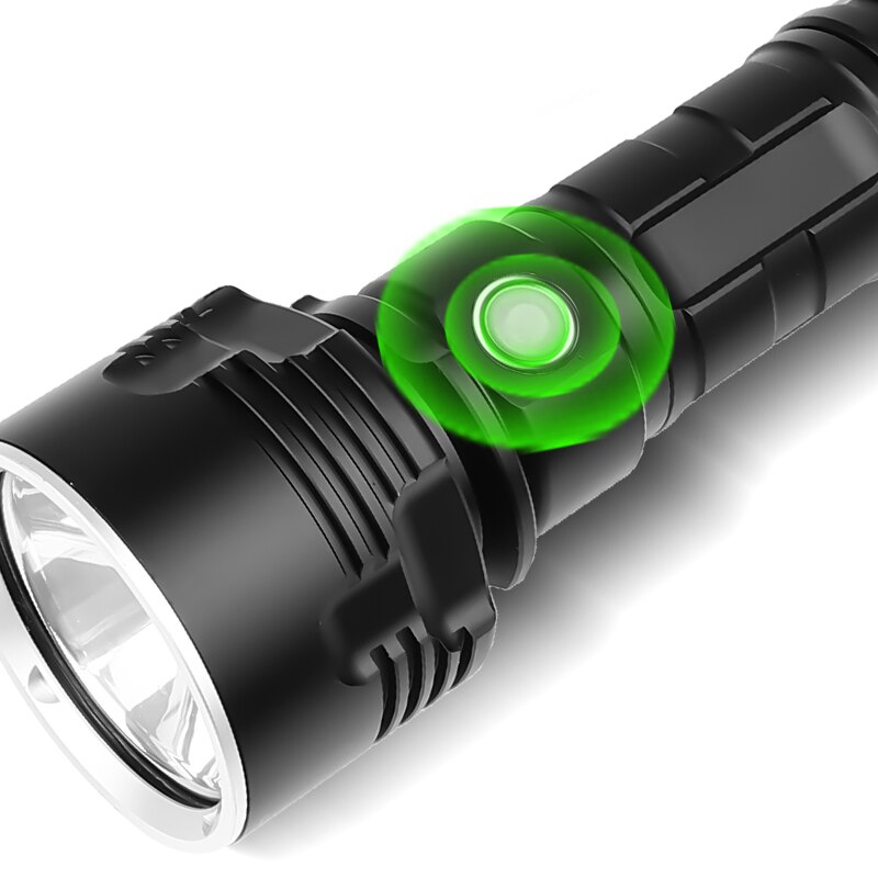 Taktische Taschenlampe – 2000 Lumen, 5 Modi, Zoombarer Fokus, Aus Aluminiumlegierung, Für Outdoor & Notfall