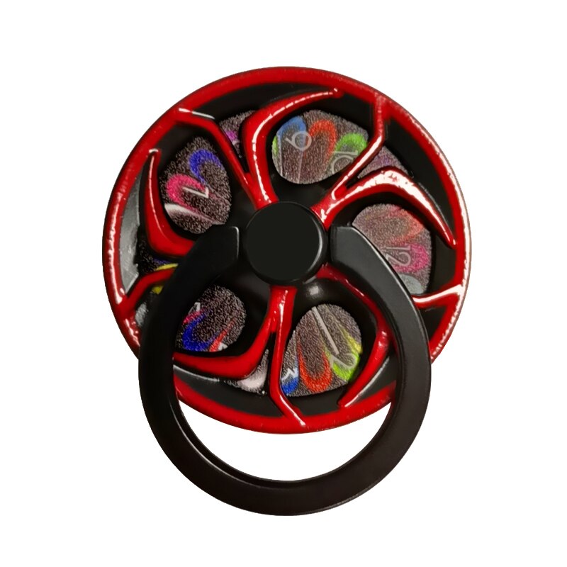 Gyro doigt anneau support main Spinner rotatif 360 Rotation métal support de téléphone Mobile support pour iPhone 7 8 Samsung S8 Huawei Fun: Type 7