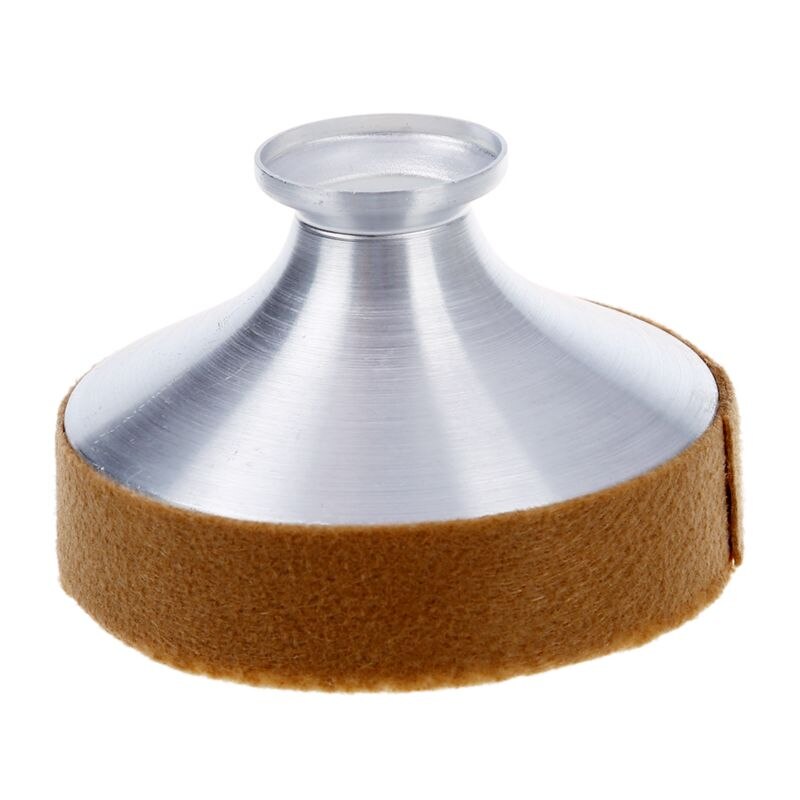 Mute Voor Tenor Saxofoon Sax Metal Dampener Camel: Default Title