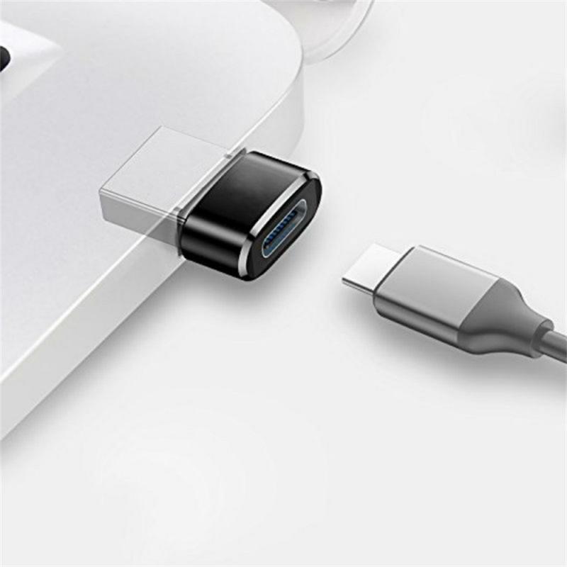 Otg usb 2.0 macho ao adaptador fêmea do conversor do tipo-c para o adaptador do conector do telefone móvel otg do computador