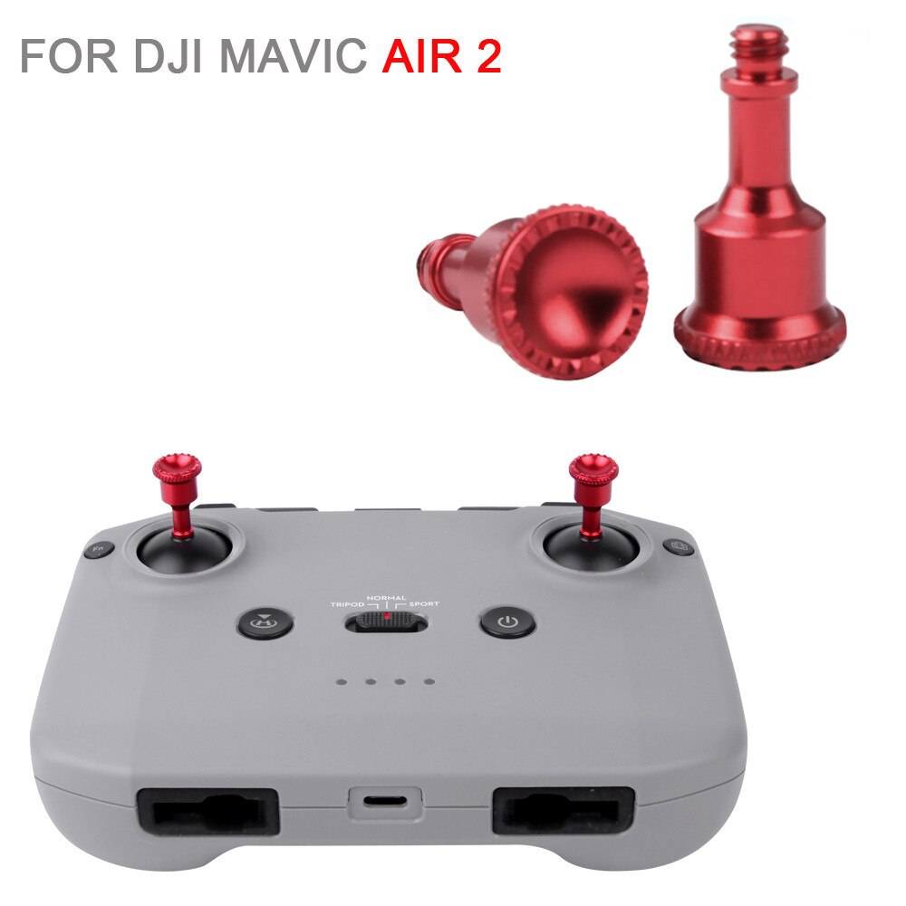 2 Stuks Controller Sticks Thumb Rocker Joystick Voor Dji Mavic Air 2 Drone Afstandsbediening Zender Drone Accessoires Voor Dji