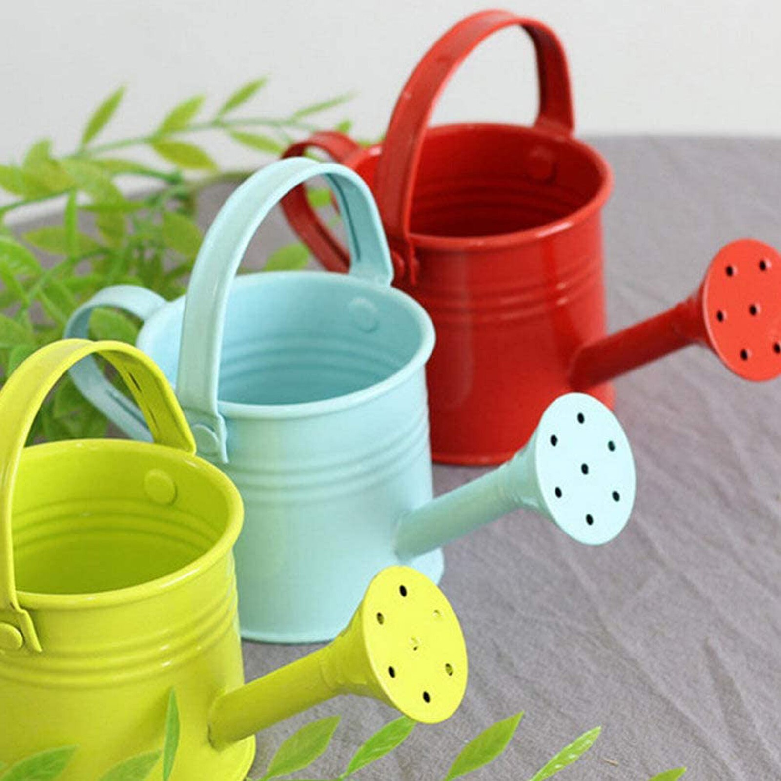 Regadera de , accesorios de herramientas, suministros de jardín rociados de Metal, productos para el hogar, olla de agua de jardinería, 1 ud.